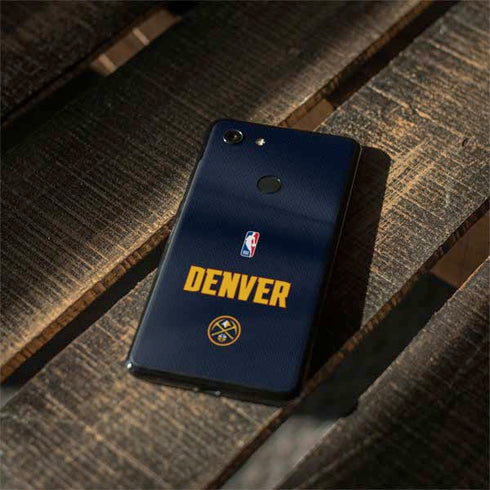 NBA Denver Nuggets Jersey Google Pixel 3 Skin